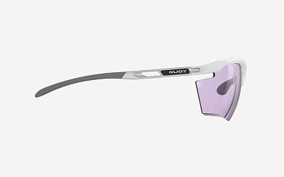 Превью  Велоочки RUDY PROJECT Magnus White Gloss, Линзы: ImpactX 2Laser Purple (SP757569-0000)